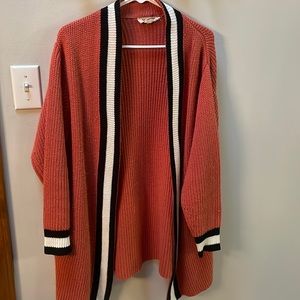 Collegiate style cardigan